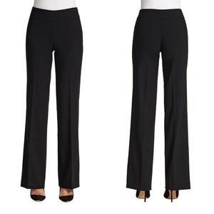 Akris Punto Elements Karla Wool Trousers Black